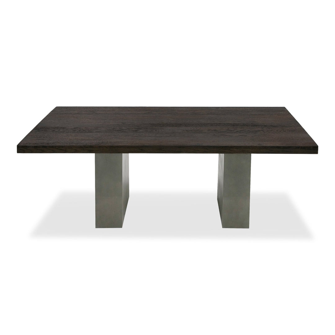 Renzo Modern Oak & Concrete 79" Dining Table