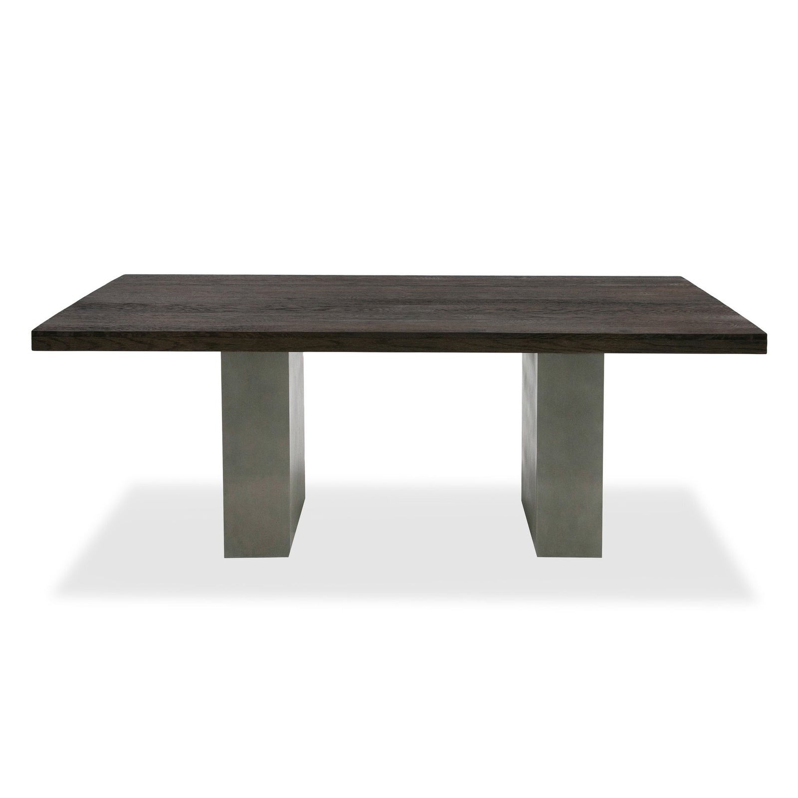 Renzo Modern Oak  and  Concrete 79" Dining Table