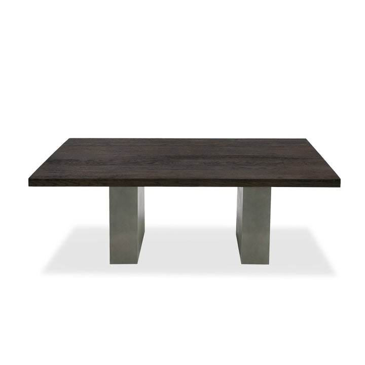 Renzo Modern Oak &amp; Concrete 79" Dining Table