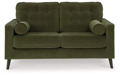 Reveon Lakes Loveseat - Green Stationary Loveseat modern furniture Contempo Furniture
