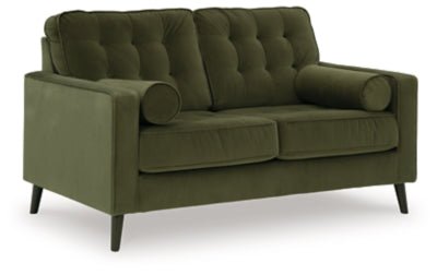 Reveon Lakes Loveseat - Green Stationary Loveseat modern furniture Contempo Furniture