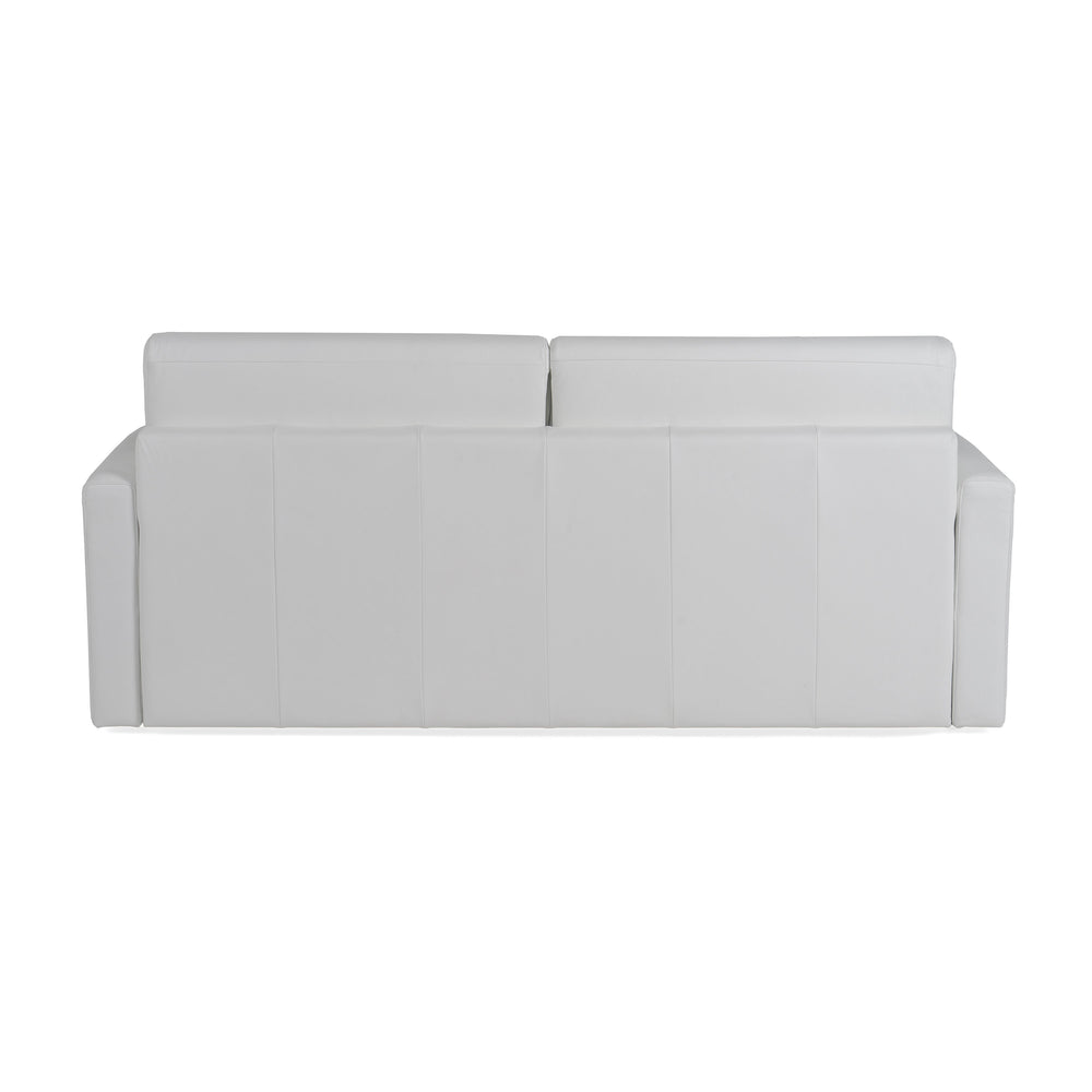 Revers - Italian Modern White Leather Queen Sofa bed
