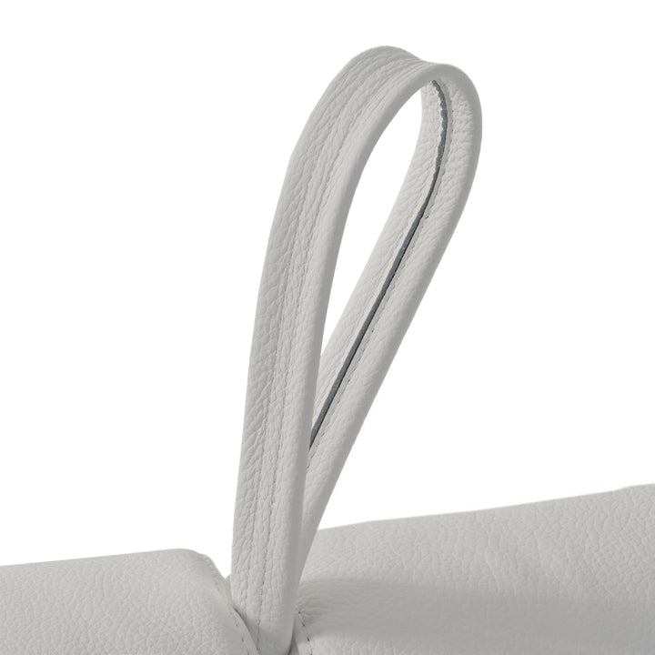 Revers - Italian Modern White Leather Queen Sofa bed