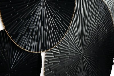 Rhetlen Wall Decor - Black Wall Decor modern furniture Contempo Furniture