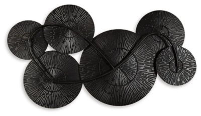 Rhetlen Wall Decor - Black Wall Decor modern furniture Contempo Furniture