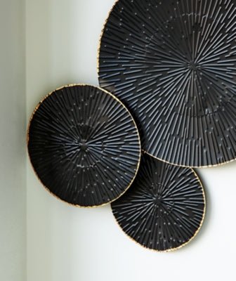 Rhetlen Wall Decor - Black Wall Decor modern furniture Contempo Furniture
