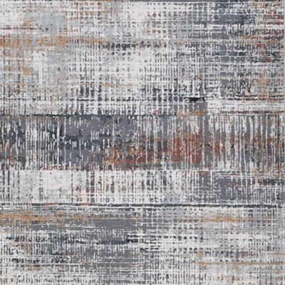Rhettner 5'3" x 7'3" Rug - Dark Gray Area Rug modern furniture Contempo Furniture