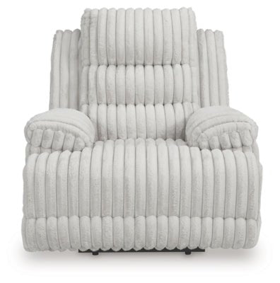 Rhines Falls Power Recliner - Gray Reclining Chair modern furniture Contempo Furniture