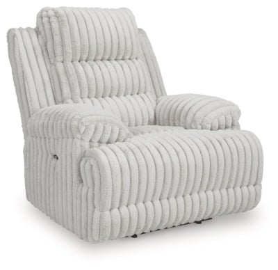 Rhines Falls Power Recliner - Gray Reclining Chair modern furniture Contempo Furniture