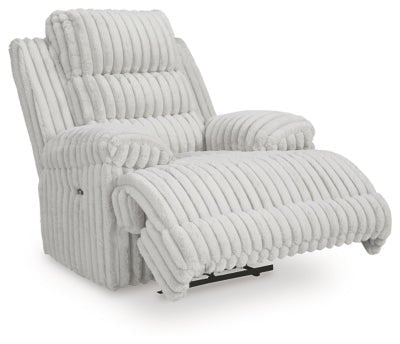 Rhines Falls Power Recliner - Gray Reclining Chair modern furniture Contempo Furniture