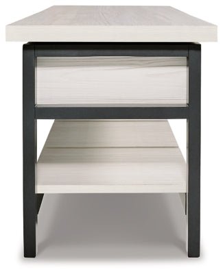 Rhyson Storage Bench - White Storage Bench modern furniture Contempo Furniture