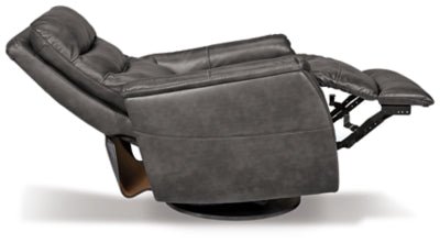 Riptyme Swivel Glider Recliner - Dark Brown Swivel Glider Chair modern furniture Contempo Furniture