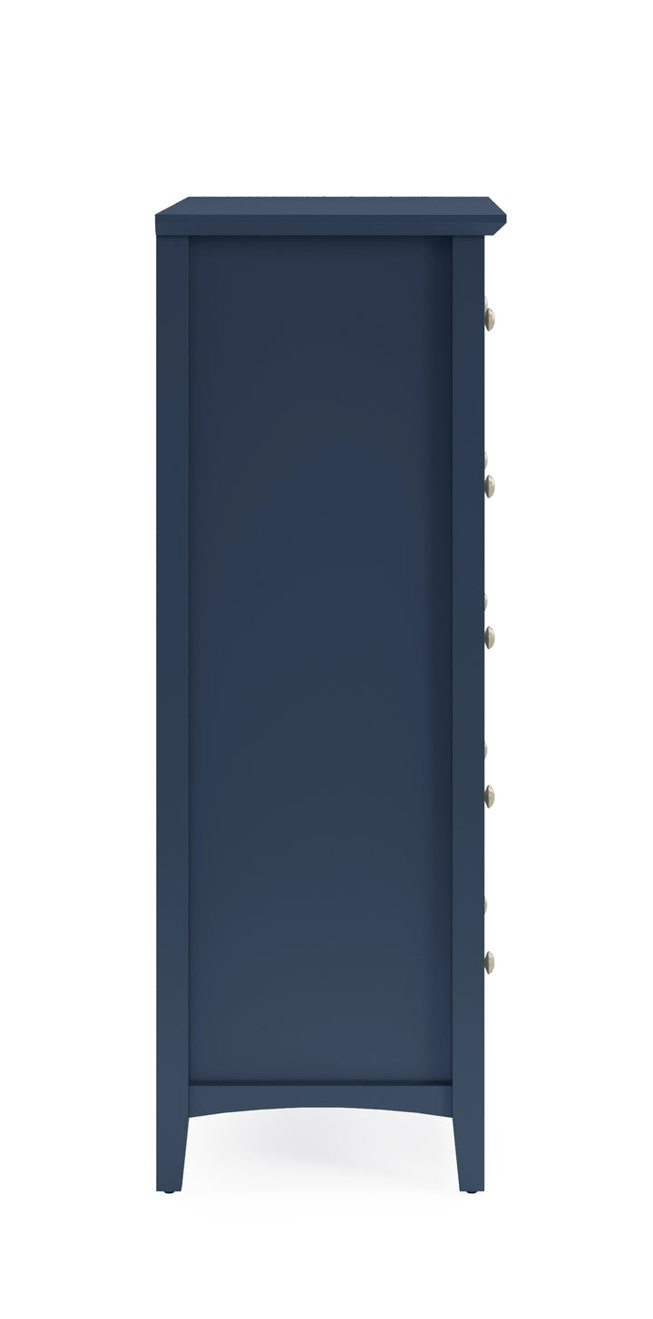 Modus Furniture Pnkx84A Grace Five Drawer Chest In Blueberry 2024