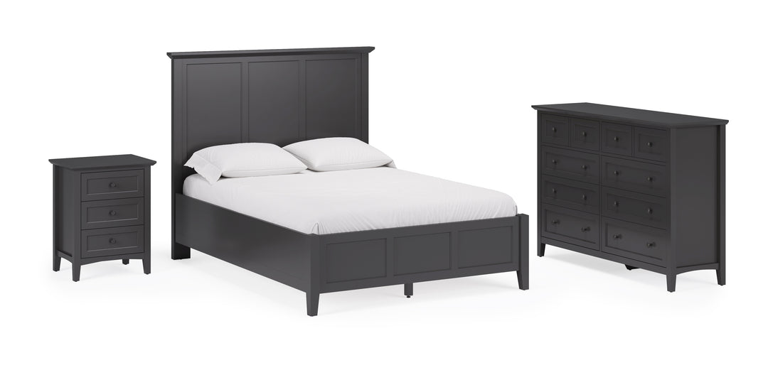 Modus Furniture Pnrb82A Grace Eight Drawer Dresser In Raven Black 2024