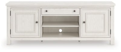 Robbinsdale 72" TV Stand - White TV Stand modern furniture Contempo Furniture