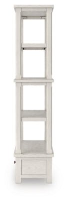 Robbinsdale 75" Bookcase - White Standard Bookcase modern furniture Contempo Furniture