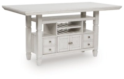 Robbinsdale Counter Height Dining Table - White Counter Table modern furniture Contempo Furniture