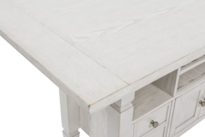 Robbinsdale Counter Height Dining Table - White Counter Table modern furniture Contempo Furniture