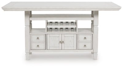 Robbinsdale Counter Height Dining Table - White Counter Table modern furniture Contempo Furniture