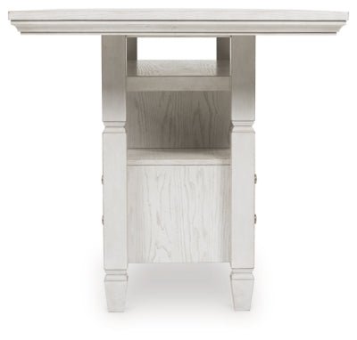 Robbinsdale Counter Height Dining Table - White Counter Table modern furniture Contempo Furniture