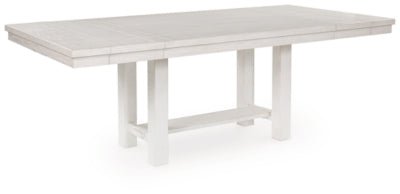 Robbinsdale Dining Extension Table - White Dining Table with Extensions modern furniture Contempo Furniture
