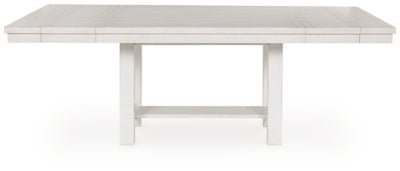 Robbinsdale Dining Extension Table - White Dining Table with Extensions modern furniture Contempo Furniture