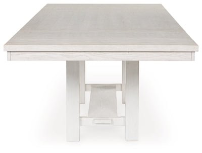 Robbinsdale Dining Extension Table - White Dining Table with Extensions modern furniture Contempo Furniture