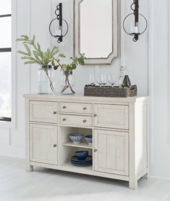Robbinsdale Dining Server - White Server modern furniture Contempo Furniture