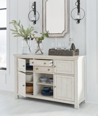 Robbinsdale Dining Server - White Server modern furniture Contempo Furniture