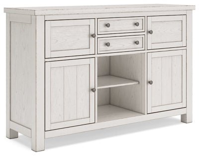 Robbinsdale Dining Server - White Server modern furniture Contempo Furniture