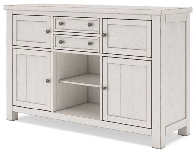 Robbinsdale Dining Server - White Server modern furniture Contempo Furniture