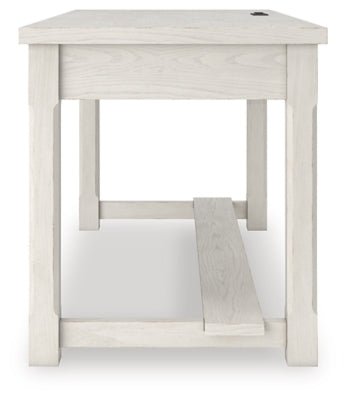 Robbinsdale Home Office Desk - White Writing Desk modern furniture Contempo Furniture