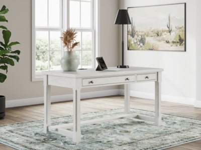 Robbinsdale Home Office Desk - White Writing Desk modern furniture Contempo Furniture