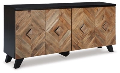 Robin Ridge Accent Cabinet - Beige Accent Cabinet modern furniture Contempo Furniture