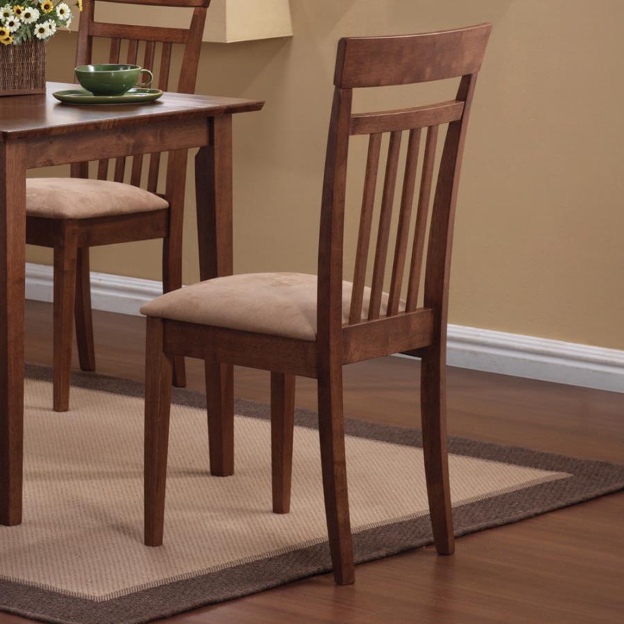 Robles - 5 Piece Rectangular Dining Table Set - Chestnut 5 - Piece Dining Room Set modern furniture Contempo Furniture