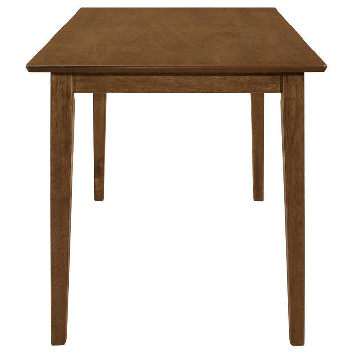 Robles - 5 Piece Rectangular Dining Table Set - Chestnut 5 - Piece Dining Room Set modern furniture Contempo Furniture