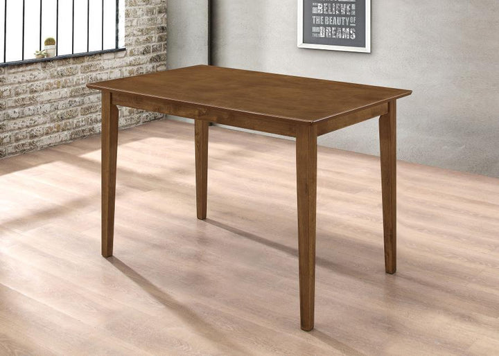 Robles - 5 Piece Rectangular Dining Table Set - Chestnut 5 - Piece Dining Room Set modern furniture Contempo Furniture