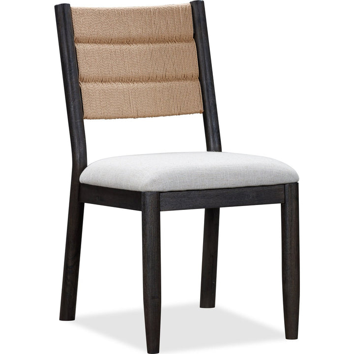 Rockport Danish Cord Dining Chair in Yin (Set of 2) Dining Chair modern furniture Contempo Furniture