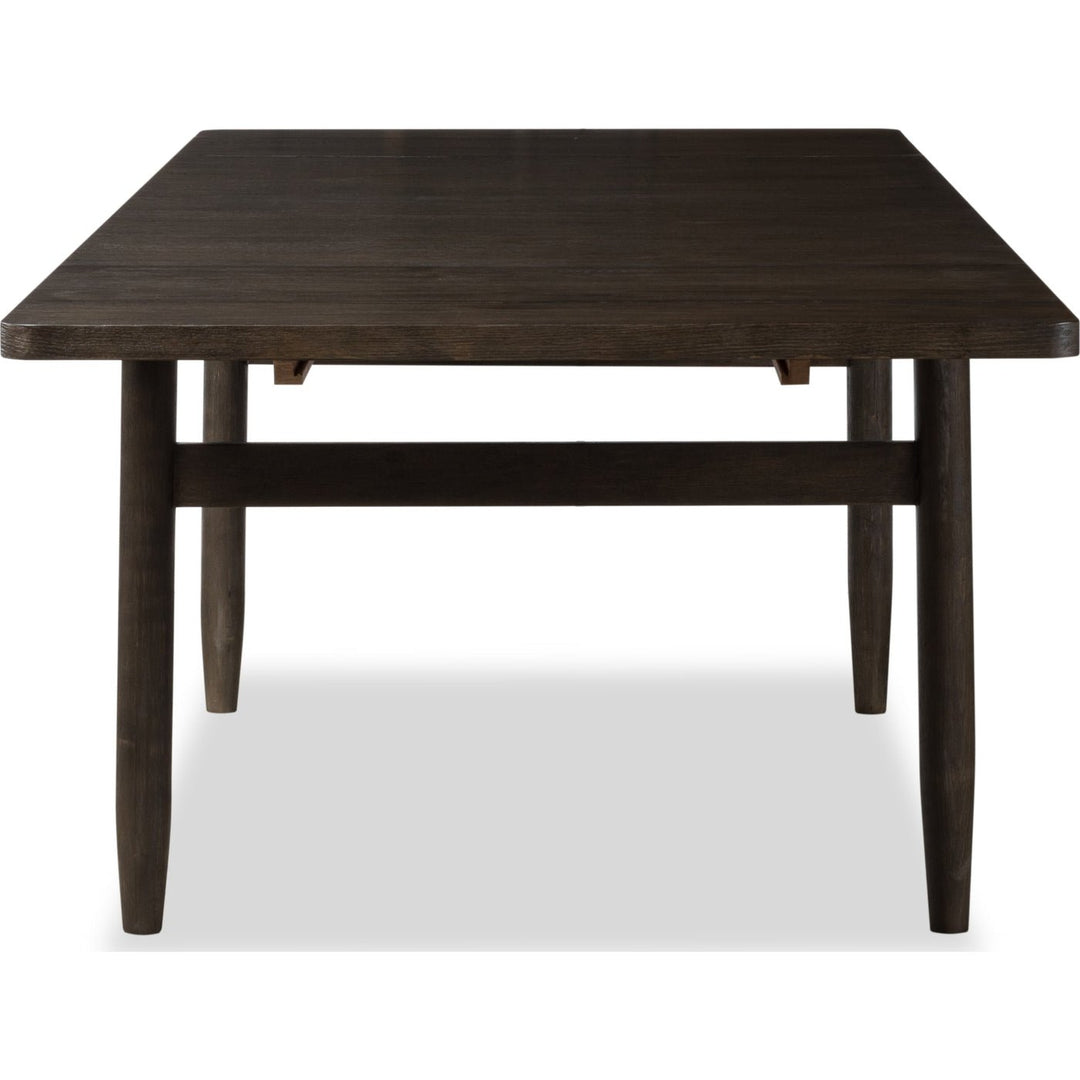 Rockport Double Extension Dining Table in Yin Dining Table modern furniture Contempo Furniture