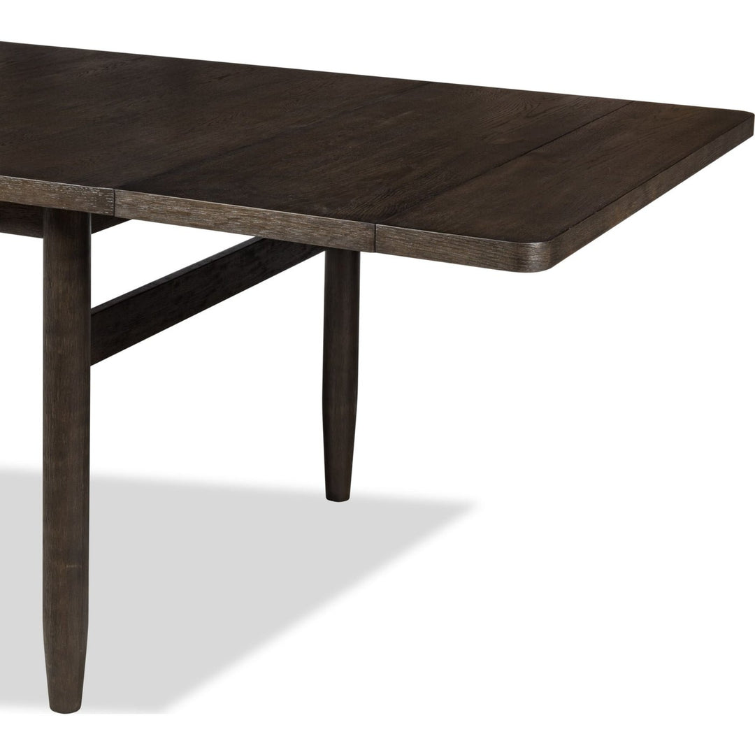 Rockport Double Extension Dining Table in Yin Dining Table modern furniture Contempo Furniture