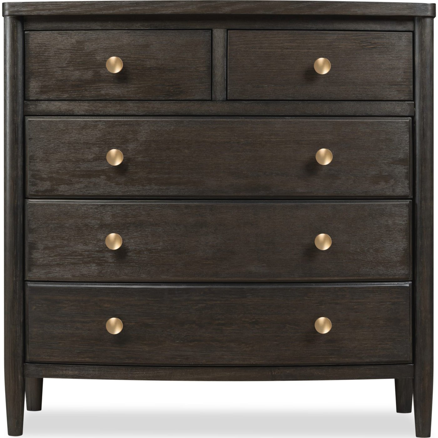 Rockport Five Drawer Small Chest in Yin Chest modern furniture Contempo Furniture