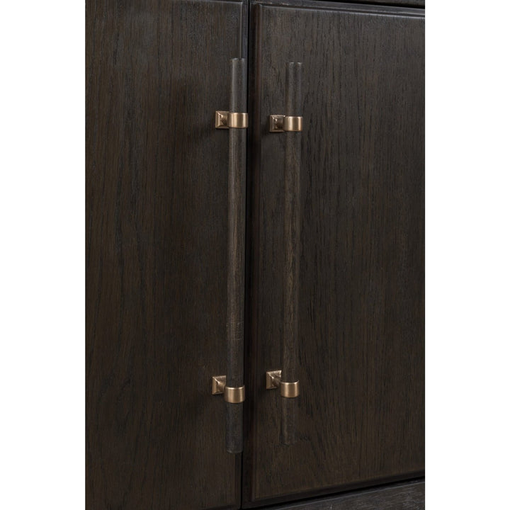 Rockport Four Drawer Two Door Sideboard in Yin Sideboard modern furniture Contempo Furniture