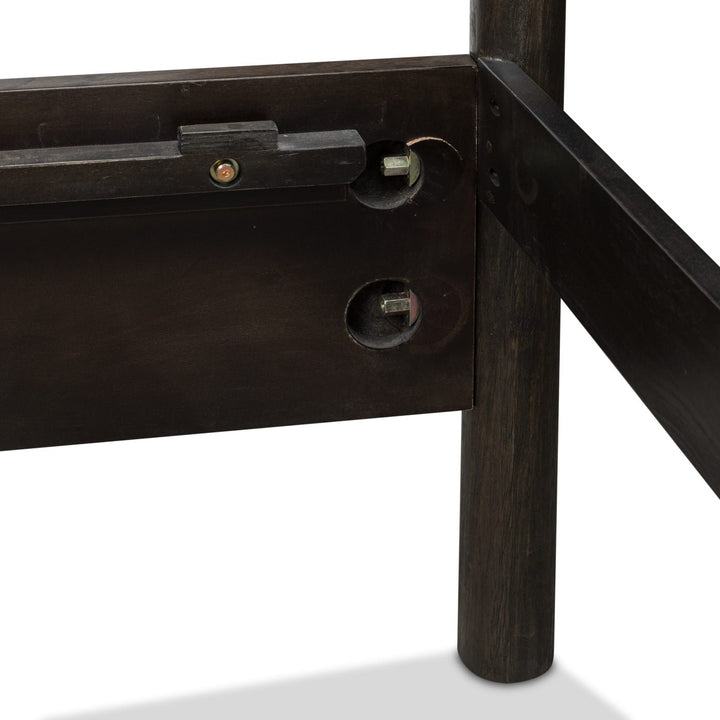 Rockport Oak Wood Platform Bed in Yin Queen Platform Bed modern furniture Contempo Furniture