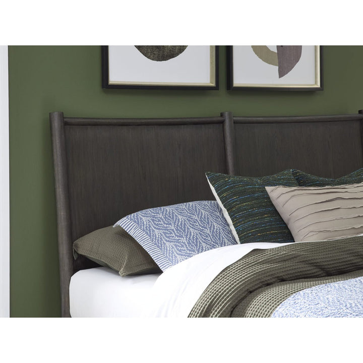 Rockport Oak Wood Platform Bed in Yin Queen Platform Bed modern furniture Contempo Furniture