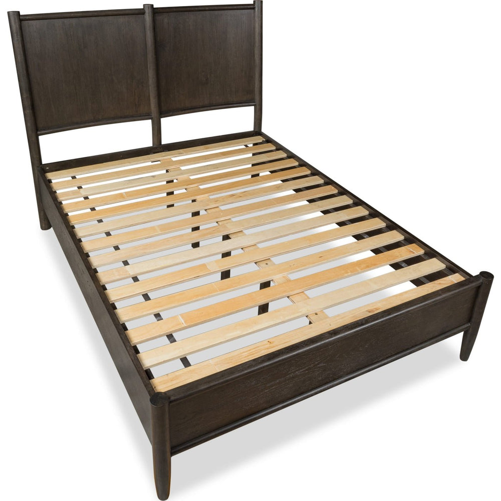 Rockport Oak Wood Platform Bed in Yin Queen Platform Bed modern furniture Contempo Furniture