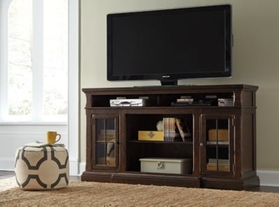 Roddinton 72" TV Stand - Dark Brown TV Stand modern furniture Contempo Furniture