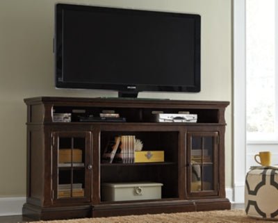 Roddinton 72" TV Stand - Dark Brown TV Stand modern furniture Contempo Furniture