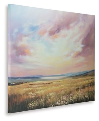 Rogerland Wall Art - White Canvas Art modern furniture Contempo Furniture