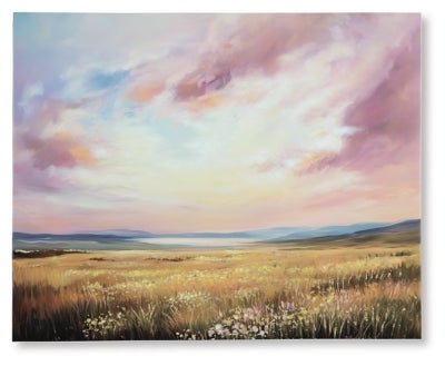 Rogerland Wall Art - White Canvas Art modern furniture Contempo Furniture