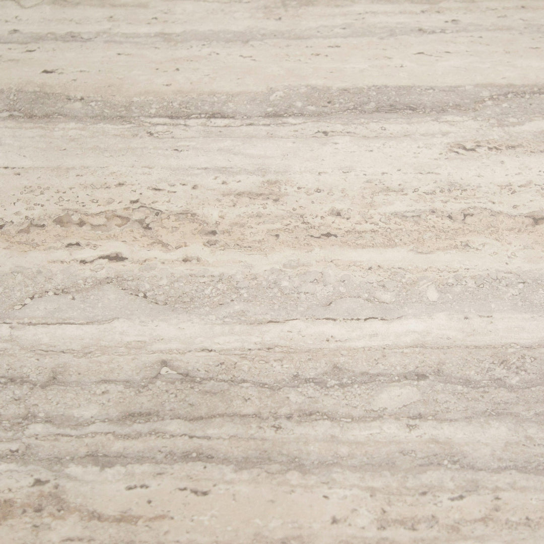 Roma - Modern Faux Travertine + Gold File Cabinet